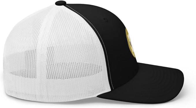 Dogecoin Crypto Embroidered Logo Trucker Cap