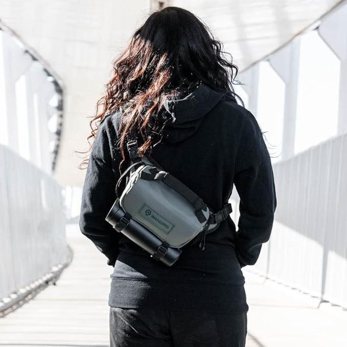 WANDRD ROGUE V1 3L Sling: Compact Camera Sling and Crossbody Bag with Fast Access, 3-Way Carry– Lightweight Everyday Bag Great for Travel, Photography, and Daily Use (Wasatch Green)