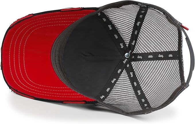 ililily Premium Road Trip Vintage Distressed Snapback Trucker Hat Baseball Cap