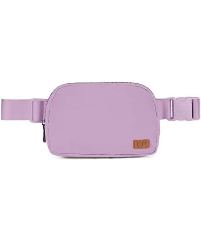 C.C. Belt Bag - Crossbody Fanny Pack for Women - Adjustable Waist Pack Strap - Lavender