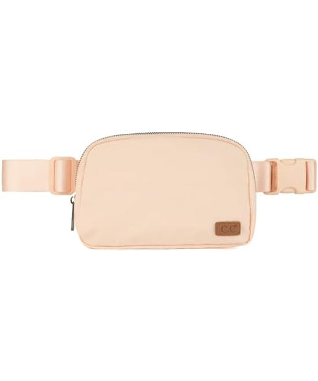 C.C. Belt Bag for Women - Fanny Pack & Crossbody Bags with Adjustable Strap - Waist Packs (BG-4253) - Pale Coral