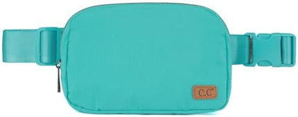 C.C Fanny Pack Crossbody Bag with Adjustable Strap - Waist Pack for Women (BG-4253) (Aqua Blue)