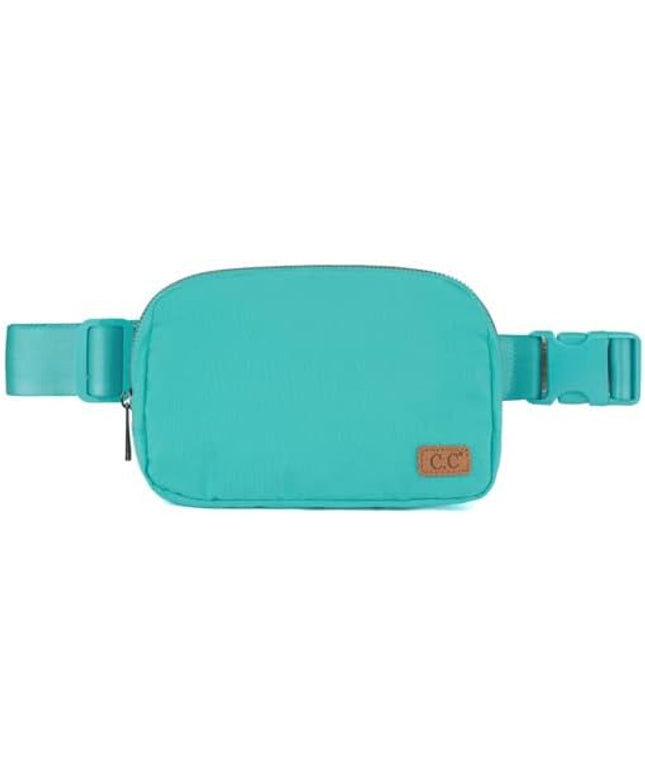 C.C Fanny Pack Crossbody Bag with Adjustable Strap - Waist Pack for Women (BG-4253) (Aqua Blue)