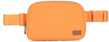 C.C Belt Bag Fanny Pack Crossbody Waist Pack with Adjustable Strap - Women's Fashion Gift (BG-4253) (orange)