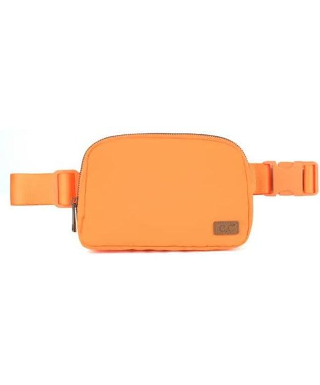 C.C Belt Bag Fanny Pack Crossbody Waist Pack with Adjustable Strap - Women's Fashion Gift (BG-4253) (orange)