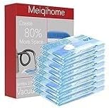 Vacuum Storage Bags 8 Large(31.49"x23.62"), Plastic Packaging Bags,Space Saver Sealer Bags, Airtight Compression Bags for Clothes, Pillows, Comforters, Blankets, Bedding