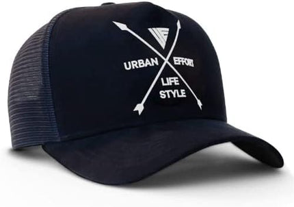 Urban Effort Mesh Back Cap - for Men and Women Baseball Hat 5-Panel Trucker Hat - Great Snapback Closure for Hunting & Hiking