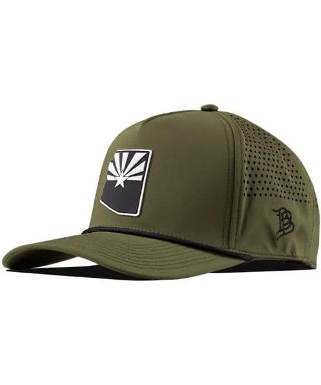 Branded Bills Arizona Vintage PVC 5-Panel Performance, Lightweight, Comfortable Baseball Cap