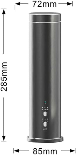 Waterless Diffuser Machine Scent Air Machine Covers 1500 Sq Ft for Home Diffusers Essential Oil Diffusers Studio Scent Diffuser Large Room Fragrance App Remote Control Capacity 3.5 Oz Ancient Silver