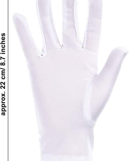 Sahabowi Satin Gloves Formal Bridal Banquet Party Wedding Opera Solid Colorful Mitten For Women