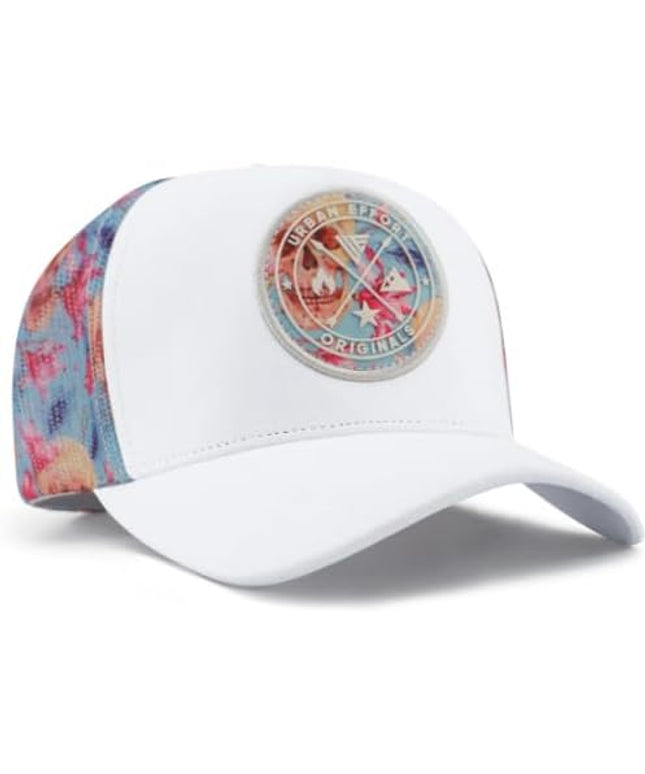 Urban Effort Mesh Back Cap - for Men and Women Baseball Hat 5-Panel Trucker Hat - Great Snapback Closure for Hunting & Hiking
