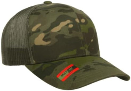 Mrlahat 6606 Yupoong Classics Retro Trucker Cap with Black Bandana