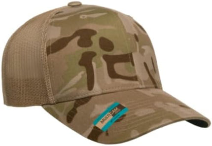 Mrlahat 6606 Yupoong Classics Retro Trucker Cap with Black Bandana