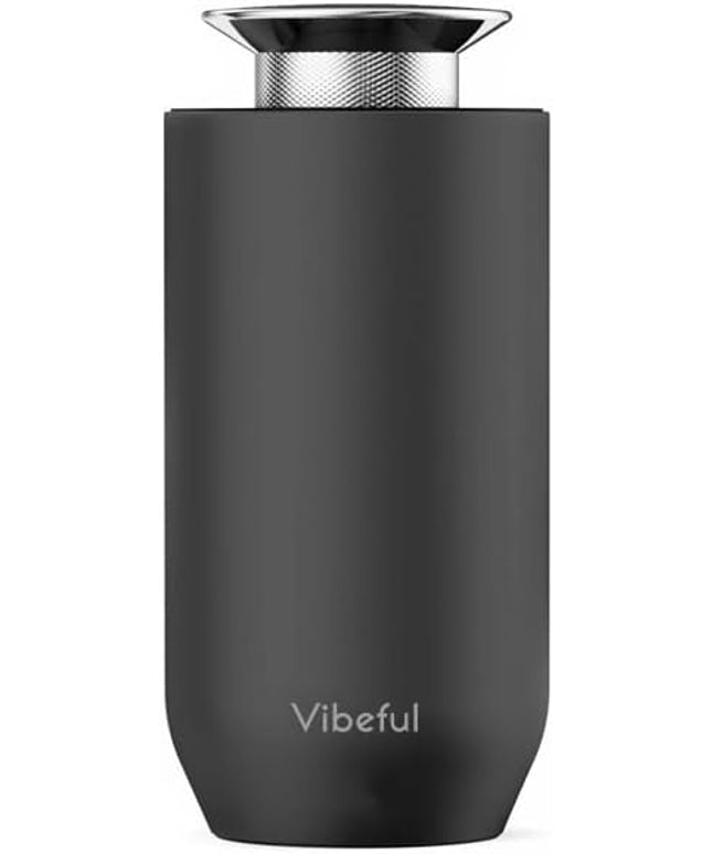 Go Waterless Fragrance Oil Diffuser, Portable Cold Air Scent Machine for Home Office & Car, Cordless Rechargeable Aviation Aluminum Aromatherapy Diffuser with 3 Intensity Levels (Black)