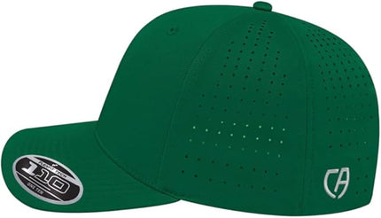 Cap America i8533 Flexfit 110 Perforated Performance Snapback Mid Profile 6-Panel Cap w/UV Guard & Adjustable Snapback