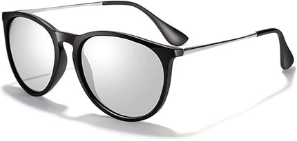CHBP Polarized Sunglasses for Women Men - Trendy 2025 Vintage Classic Retro Round Mirrored Lens Designer Style