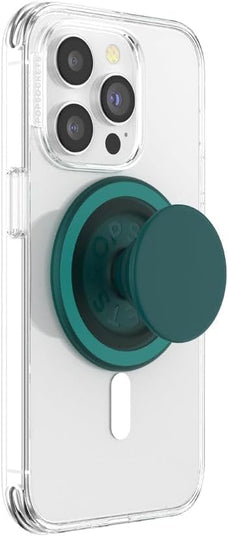 PopSockets Phone Grip for MagSafe with Kickstand, Magnetic Stand, Swappable Top, Secure Hold for iPhone MagSafe Cases, Phone & Tablet Grip - Fresh Pine