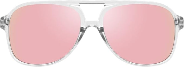 YDAOWKN Retro Aviator Sunglasses for Women Mens Large Frame Classic Vintage 70s Sun Glasses Aviators