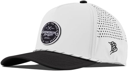 Branded Bills Hardworking PVC Curved 5 Panel Rope, Snapback Closure, Lightweight, Comfortable Baseball Cap