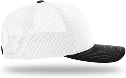 Richardson 112 Classic Six-Panel Adjustable Snapback Trucker Cap | Bulk Packs Available