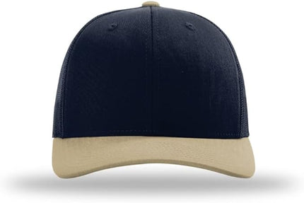 Richardson 112 Classic Six-Panel Adjustable Snapback Trucker Cap | Bulk Packs Available