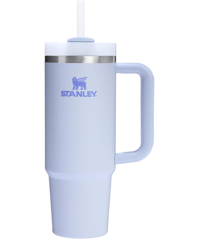 STANLEY Quencher H2.0 Tumbler with Handle and Straw 30 oz | Flowstate 3-Position Lid | Cup Holder Compatible for Travel | Insulated Stainless Steel Cup | BPA-Free | Dew Drop
