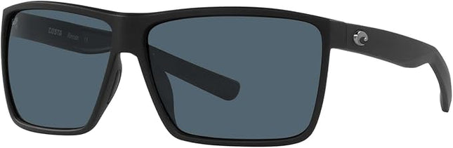 Costa Del Mar Men's Rincon Fishing and Watersports Rectangular Sunglasses