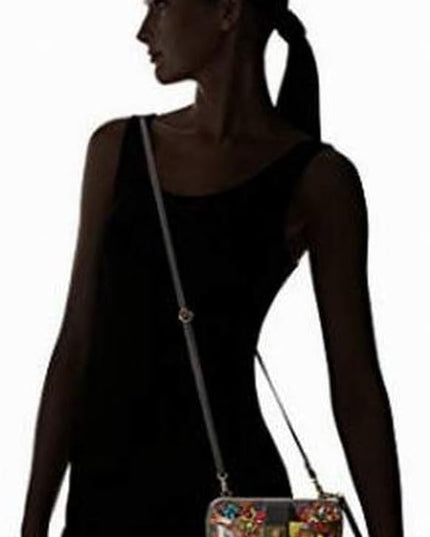 Sakroots Artist Circle Smartphone Crossbody in Coated Canvas, Detachable Wristlet Strap
