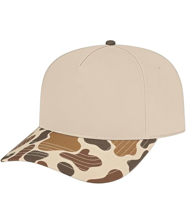 The Hat Pros Cap America i2026 Mid Profile 5-Panel Daybreak Camo Cap w/Quick-Dry Sweatband & Adjustable Snapback