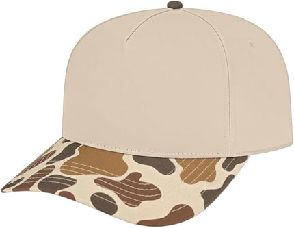 The Hat Pros Cap America i2026 Mid Profile 5-Panel Daybreak Camo Cap w/Quick-Dry Sweatband & Adjustable Snapback