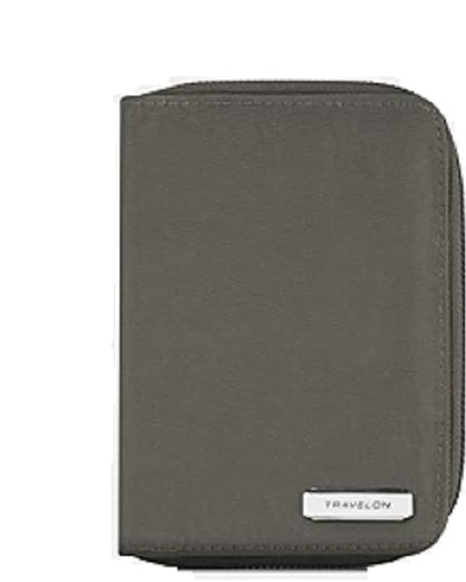 Travelon RFID Blocking Passport Zip Wallet