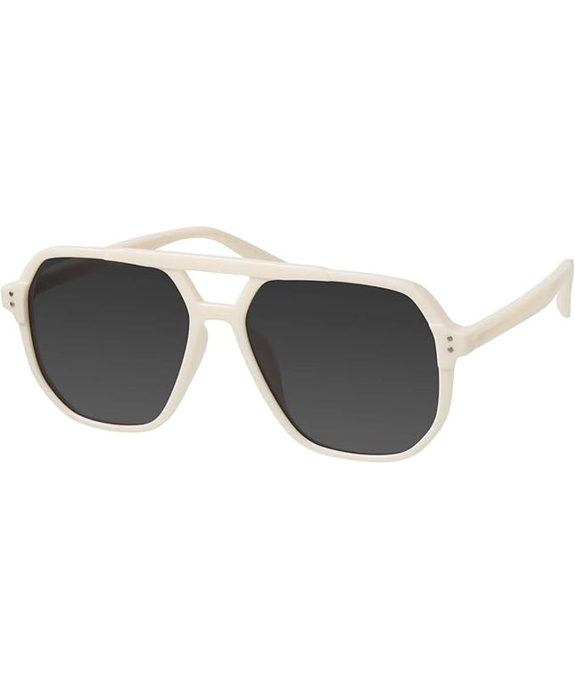 mosanana Oversized Aviator Sunglasses for Women and Men with Polarized Lens MS52243