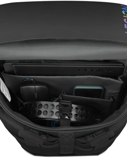 Lenovo Legion Active 17-inch Gaming Backpack - Black - Laptop Compartment - Durable & Water Resistant - Water Bottle Pocket