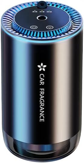 Smart car Aroma Diffuser car Essential Oil Diffuser, with Three Mist Settings and Seven LED Light Colors, Automatic on/Off, Starry Sky Projection