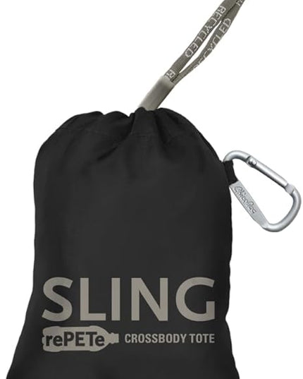 ChicoBag Sling rePETe + Refine | Eco-friendly Messenger-Style Reusable Tote Bag