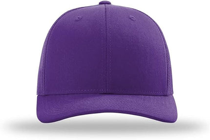 Richardson 112 Classic Six-Panel Adjustable Snapback Trucker Cap | Bulk Packs Available