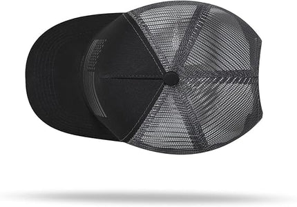 American Flag Trucker Hat - Snapback Hat, Baseball Cap for Men Women - Breathable Mesh Side, Adjustable Fit - for Casual Wear