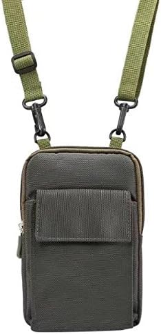 Universal Crossbody Cellphone Purse Waist Pack Bag for Outdoor Sports Moblie Phone Carrying Cases Shoulder Belt Bag Pouch for iPhone X 8/8 Plus Samsung Galaxy Phones Under 6.4'' from WaitingU