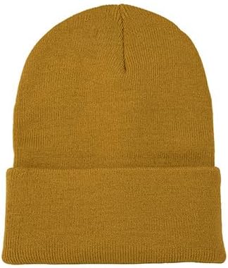 Gelante Unisex Beanie Cap Knitted Warm Solid Color and Multi-Color Multi-Packs