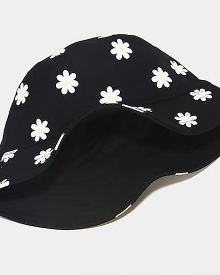 Malaxlx Unisex Bucket Hat Beach Sun Hat Aesthetic Fishing Hat for Men Women Teens, Reversible Double-Side-Wear