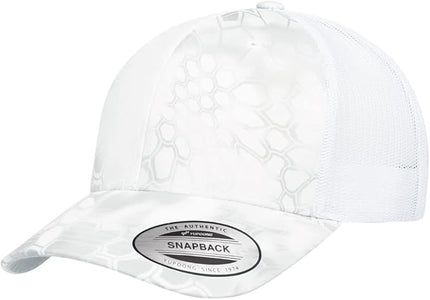 Yupoong Classic Premium Mesh 6 Panel Retro Trucker Cap | Mid Profile Snapback | OSFA | Bulk Pack Available