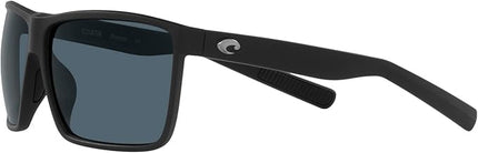 Costa Del Mar Men's Rincon Fishing and Watersports Rectangular Sunglasses