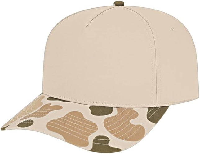 The Hat Pros Cap America i2026 Mid Profile 5-Panel Daybreak Camo Cap w/Quick-Dry Sweatband & Adjustable Snapback