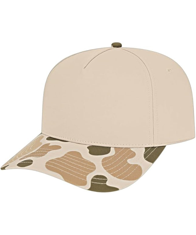 The Hat Pros Cap America i2026 Mid Profile 5-Panel Daybreak Camo Cap w/Quick-Dry Sweatband & Adjustable Snapback