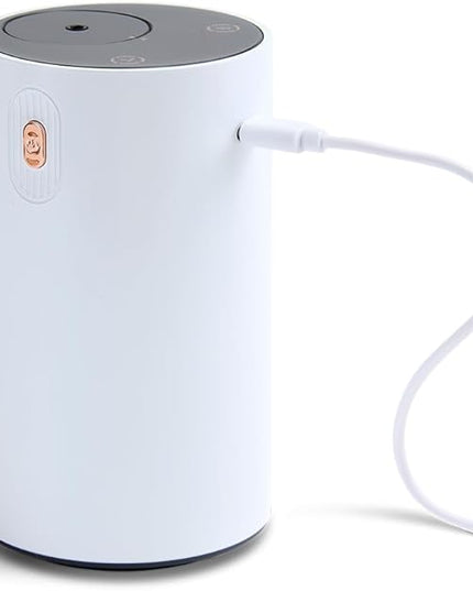 NEOM Wellbeing Pod Mini+ Essential Oil Diffuser, White I Waterless and Wireless I Portable & Versatile - car, Office or Home I Up to 125 Hours of Natural Fragrance use per Charge
