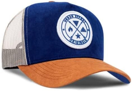 Urban Effort Mesh Back Cap - for Men and Women Baseball Hat 5-Panel Trucker Hat - Great Snapback Closure for Hunting & Hiking