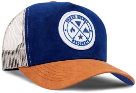 Urban Effort Mesh Back Cap - for Men and Women Baseball Hat 5-Panel Trucker Hat - Great Snapback Closure for Hunting & Hiking