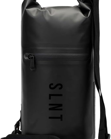 SLNT Waterproof Faraday Dry Bag - 420D Waterproof Nylon Signal Blocking Backpack - Protects Electronics from Water, Spying, Hacking - Blocks RFID, WiFi, Bluetooth, NFC, Cellular, GPS, EMF (5 Liter)