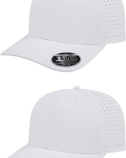 Cap America i8533 Flexfit 110 Perforated Performance Snapback Mid Profile 6-Panel Cap w/UV Guard & Adjustable Snapback