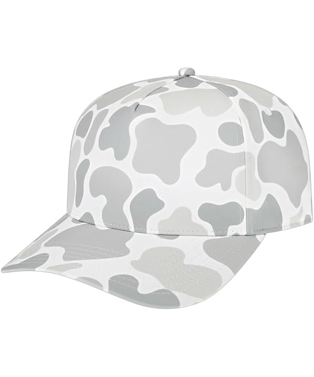 The Hat Pros Cap America i2026 Mid Profile 5-Panel Daybreak Camo Cap w/Quick-Dry Sweatband & Adjustable Snapback